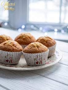 Muroi Mono 100 Cake Cups, Heat-Resistant, Suitable For Holding And Decorating Desserts. It Is Suitable For Family Gatherings, Dessert Shops, Parties, Halloween And Other Festivals To Make Cakes. - Style 1 - View 3