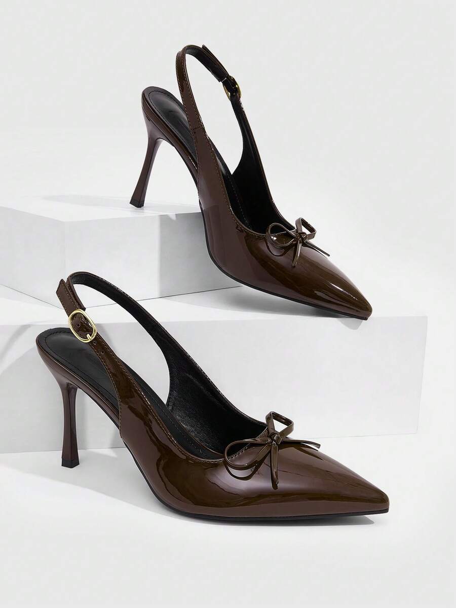 CUCCOO SZL Women Pumps - Cokelat 2 - View 1