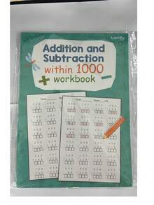 Addition And Subtraction Within 1000, Math Learning Writing Workbook, Math Practice Paper, Learning Activity Worksheet, Early Childhood Math Learning Enlightenment, School Learning And Educational Writing Aids - Within 1000 - View 8