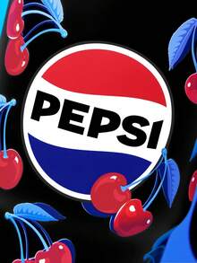 PEPSI X SHEIN 600ml/20oz 保溫杯 真空保溫水杯 不鏽鋼旅行杯 車用杯 - 黑色 - 查看 4