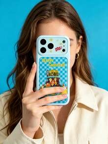 SCOOBY-DOO X SHEIN A Stylish, High-End Printed Pattern Protective Phone Case Design, Perfect Compatible With Iphone – A Cute, Fashionable, And Sophisticated Phone Case. - Multicolor - View 5