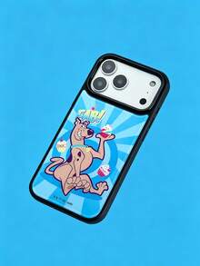 ShellaStory SCOOBY-DOO X SHEIN 時尚高端印花圖案手機保護殼，完美適配 ，可愛時尚且精緻 - 彩色 - 查看 4