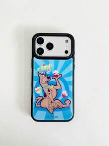ShellaStory SCOOBY-DOO X SHEIN 時尚高端印花圖案手機保護殼，完美適配 ，可愛時尚且精緻 - 彩色 - 查看 9