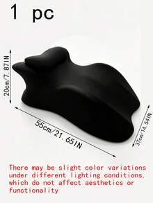 1 Ergonomic Wedge-Shaped Prone Pillow, With Multi Position Memory Foam Support Pad For Relieving Pressure On The Spine, Neck, And Back, Equipped With A Detachable And Washable Outer Cover And Anti Slip Bottom - 1PC - View 13