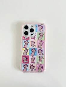 ShellaStory SCOOBY-DOO X SHEIN 時尚印花保護殼設計，時尚手機殼，相容於 - 彩色 - 查看 9