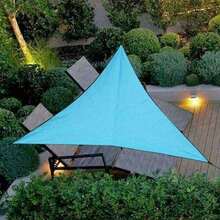 Foldable Waterproof Triangle Sunshade Canvas, Suitable For Outdoor Activities, Backyard Sun Shelter, Camping Tent, Sunshade Canopy. Waterproof Triangle Sunshade Canopy Blocks 98% Uv For Patio, Balcony, Gazebo, Outdoor Use - Multiple Styles - View 5