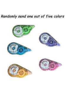 Correction Tape Set, Large Capacity, Affordable, Ideal For Students, Eraser Correction Tape, Correction Tape Specifically For Middle School Exams (Random Colors) - Multicolor - View 4