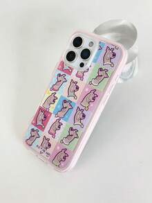 ShellaStory SCOOBY-DOO X SHEIN 時尚印花保護殼設計，時尚手機殼，相容於 - 彩色 - 查看 13