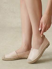 Styleloop Ladies Flat Straw Sandals Hemp Rope Shoes Bohemian Style, Suitable For Vacation, Daily Life, Leisure, Beach, Vacation, Travel Fall Shoes - Light apricot - View 10