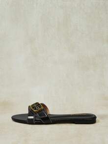 Styleloop Ladies Slippers, Holiday Style, Fresh, Casual And Comfortable Beach Sandals - Black 7 - View 9