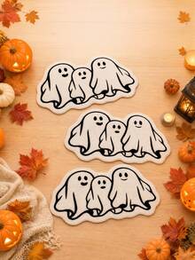 Halloween Imitation Cashmere Doormat, Wear-Resistant Entryway Floor Mat, Easy Care Decorative Rug For Living Room - e - View 5