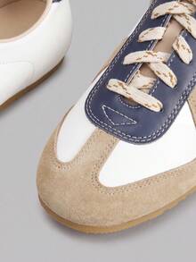 Ontre Women's Fashion Versatile Flat Casual Shoes - Apricot - View 3