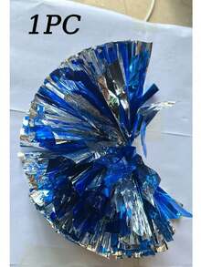 1 Colorful Cheerleading Pom Pom With Handle, Suitable For Ladies And Girls To Wave And Dance With, Perfect For Club Sports Events, Dance Parties, Cheerleading Performances, And Competitions. It's A Cheerleading Accessory And A Cheerleading Pom Pom - Multicolor - View 19