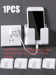 1/4 Pieces/Set Adhesive Phone Charging Stand, Wall Phone Organizer, Remote Control & Phone & Charger Stand, Bedroom Decoration - Multicolor - View 7