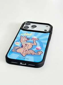 ShellaStory SCOOBY-DOO X SHEIN 時尚高端印花圖案手機保護殼，完美適配 ，可愛時尚且精緻 - 彩色 - 查看 10