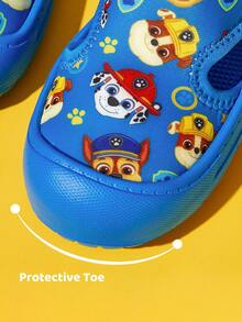 SHEIN | PAW Patrol 一雙兒童涼鞋，防撞趾頭設計，防滑耐磨透氣沙灘涼鞋 - 藍色 - 查看 3