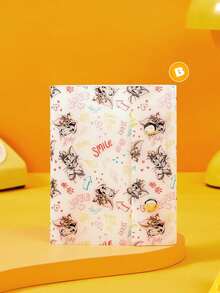 TOM & JERRY 1 Pc Card Album Storage Book, Fun Cartoon Print, PVC Material, Easy Page Add Remove, Clear Protective Pockets, Memory Keeping Tickets, For Collectors, Versatile Storage Solution - A7 - View 3