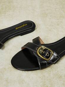 Styleloop Ladies Slippers, Holiday Style, Fresh, Casual And Comfortable Beach Sandals - Black 7 - View 10