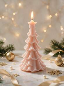 Christmas Pillar Tree Silicone Candle Mold Christmas Tree Silicone Mold Xmas Design Soy Wax Silicone Mould Christmas Home Decor - various - View 8