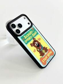 ShellaStory SCOOBY-DOO X SHEIN 時尚高端印花圖案手機保護殼，完美兼容 ，可愛時尚且精緻 - 彩色 - 查看 12