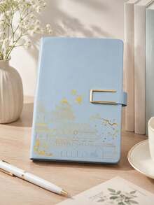 A5 Vintage Chinese Pattern Notebook & Metal Pen Gift Set, Hardcover Journal With Replacement Pen Refill, Luxury Stationery Box And Gift Bag, Perfect For Business, Office, Back-To-School Gifting - multicolor - View 7