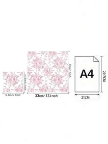 20 Pcs/Set,Blue/Pink/Green, Retro Floral Printed Disposable Napkins. 13*13 Inch Double-Layer Plant Paper Napkins. Suitable For Birthday, Wedding, Tea Party, Hotel Decoration Napkins - Multicolor - View 8