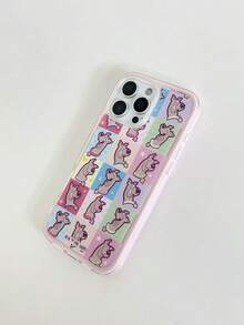 ShellaStory SCOOBY-DOO X SHEIN 時尚印花保護殼設計，時尚手機殼，相容於 - 彩色 - 查看 7