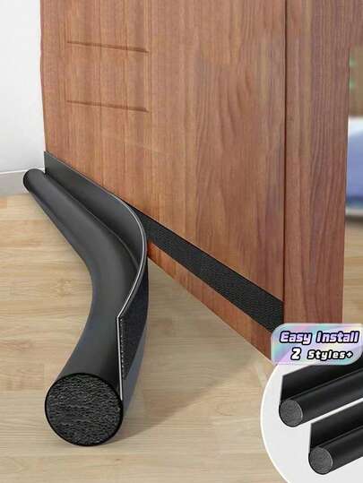 2 Pcs Door Gap Sealing Strip Bottom Draft Stopper Windproof Waterproof Insect Proof Soundproof Multi Color Must Have Home Accessory