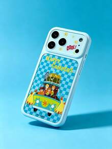 SCOOBY-DOO X SHEIN A Stylish, High-End Printed Pattern Protective Phone Case Design, Perfect Compatible With Iphone – A Cute, Fashionable, And Sophisticated Phone Case. - Multicolor - View 4