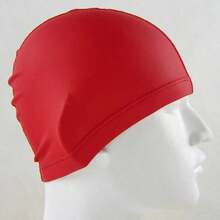 Bulk Wholesale Elastic Fabric Swimming Cap, Comfortable Material Swimming Pool Cap, Lightweight Bathing Cap Suitable For Women, Men, Children, Unisex, Non-Waterproof Elastic Swimming Pool Bathing Cap Suitable For Long And Short Hair - A - View 8