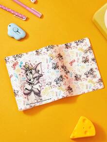TOM & JERRY 1 Pc Card Album Storage Book, Fun Cartoon Print, PVC Material, Easy Page Add Remove, Clear Protective Pockets, Memory Keeping Tickets, For Collectors, Versatile Storage Solution - A7 - View 9