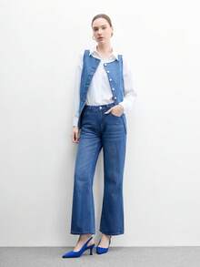 CUCCOO BIZCHIC 女款時尚皇家藍尖頭細跟高跟鞋，適合通勤、約會、派對、聚會與度假 - 寶藍色 - 查看 6