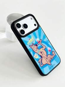 ShellaStory SCOOBY-DOO X SHEIN 時尚高端印花圖案手機保護殼，完美適配 ，可愛時尚且精緻 - 彩色 - 查看 12