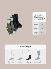 GLOWMODE Cotton Blend Trail Crew Socks 2-Pack With Forest Silhouette Design & Cushioned Sole & Arch Support Hiking Camping Daily Casual Wear - Army Green - View 6