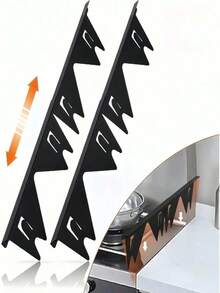 2/4 Pieces Stainless Steel Stove Gap Covers, Stove Gap Filler With Fine-Tuning Kit, Heat-Resistant Decorative Guard, Suitable For Stove Countertops And Between Countertops - View 8
