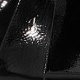Black PU mirror