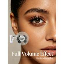 1 Set Of 4pcs Magnetic Eyeliner And Magnetic Eyelashes Kit - Natural Look Reusable , Enhance And Lengthen Lashes, (If You Don't Know How To Wear, Please Open The Attached Video.) 3D Curly And Fluffy No Glue Comfortable Wear, With Strong Magnets - Multicolor - View 3