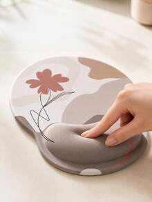Wrist‑Rest Mouse Pad, Stain‑Resistant, Rubber, For Women, Office‑Use, Memory Foam, Comfortable, Wrist Support Mouse Pad, Wrist Rest, Mouse Pad - View 6
