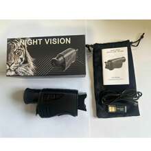 Night Vision Monocular Telescope, Infrared Night Vision Device, 16X Digital Zoom, HD Photo & Video Recording, Night Vision Scope For Camping, Wildlife Observation, Adventure Photography, Hunting Gear - Multicolor - View 9