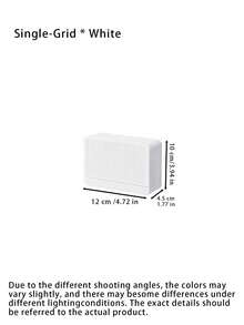 Wall Mounted No‑Drill Soap Box With Draining Lid Large Capacity Hanging Soap Holder Sturdy Waterproof Structure Easy To Install Well‑Made Daily Storage Container Perfect For Bathroom Laundry Room Dorm And Family Home - multicolor - View 12