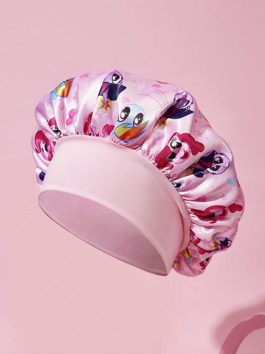 My Little Pony X SHEIN 女款連體髮帽頭巾帽 - 彩色 - 查看 1