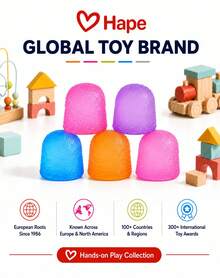 1pc Purple Gumdrop Shape Squishy Stress Relief Ball, 6cm Textured TPR Hand Squeeze Ball With Soft Maltose-Like Filling, Not Edible, For Office Desk, Car, Travel & Home Relaxation - Multicolor - View 7