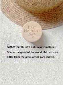 1PC Compact Natural Wood Baby First Hair Keepsake Box Portable Memory Holder For Newborn Parents Gift With Minimalist Design - multicolor - View 6