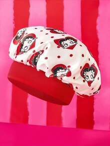 Betty Boop x SHEIN 女款連體髮帽頭巾帽 - 彩色 - 查看 2