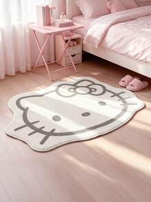 HELLO KITTY AND FRIENDS | SHEIN 1-Piece LOGO Decorative Carpet - Plush - Multicolor - View 15