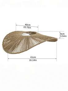 1 Set Handwoven Straw Hat Shape Rattan Pendant Lamp Shade Paper Rope Ceiling Light Cover For Living Room Bedroom Office Cafe Home Decor Party Christmas Halloween High Quality Trending Now - Straw Hat Lampshade - View 6