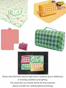 Outdoor Picnic Mat, Quick And Easy To Pack Up, Moisture-Proof Mat, Thickened Picnic Blanket, Outdoor Supplies, Portable, Quick-Pack, Waterproof, Suitable For Outdoor Cooking, Camping, Tent Mat, Camping Mat, Quick-Pack Mat, Convenient And Fast - Multicolor - View 11