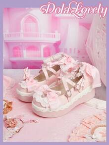 Pink/bottom lace