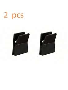 4/2pcs Minimalist No Drill Wall Mounted Storage Rack Multifunctional Clip Hook Durable Plastic For Rubber Gloves Dishwashing Cloth Toothpaste Facial Cleanser Space Saving Bathroom Kitchen Organizer Practical Household Gadget Home Storage Accessory - Multicolor - View 7