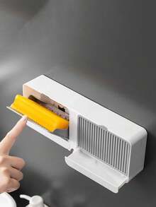 Wall Mounted No‑Drill Soap Box With Draining Lid Large Capacity Hanging Soap Holder Sturdy Waterproof Structure Easy To Install Well‑Made Daily Storage Container Perfect For Bathroom Laundry Room Dorm And Family Home - multicolor - View 8